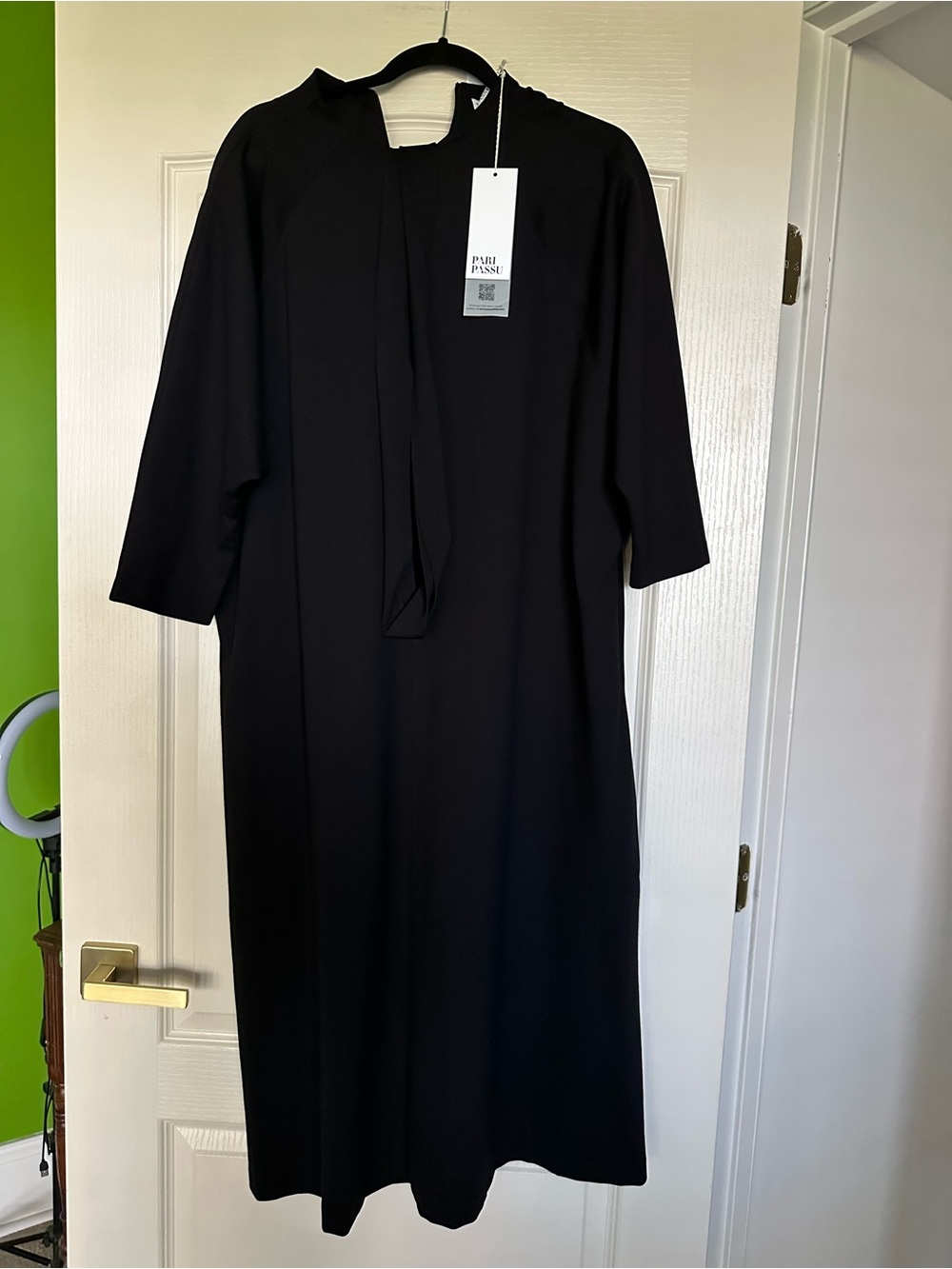 Pari Passu Plus Size Janice Funnel Dress NWT